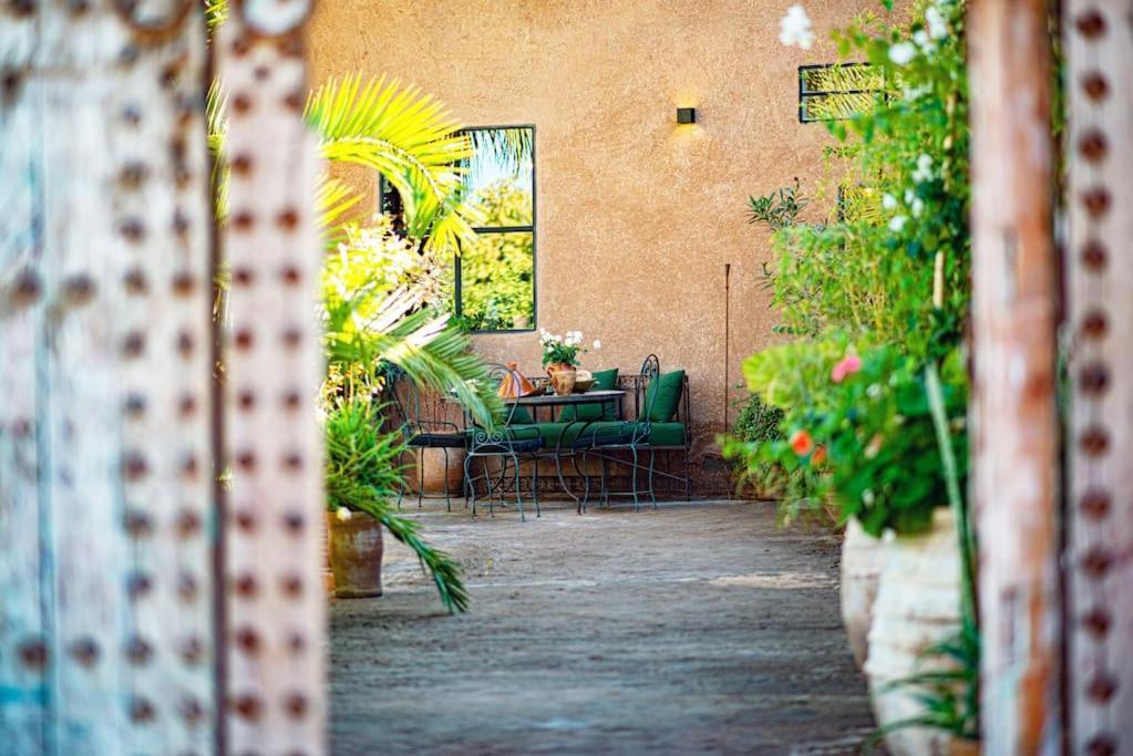 Aux Portes De Marrakech Villa Arts & Deco Avec Piscine Маракеш Екстериор снимка