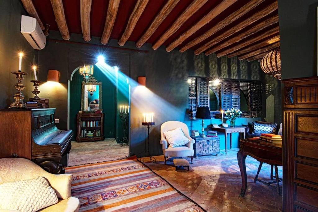 Aux Portes De Marrakech Villa Arts & Deco Avec Piscine Маракеш Екстериор снимка