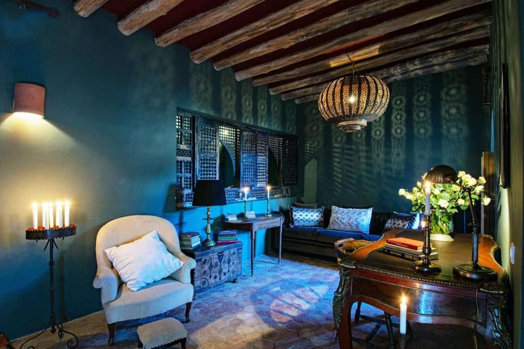 Aux Portes De Marrakech Villa Arts & Deco Avec Piscine Маракеш Екстериор снимка