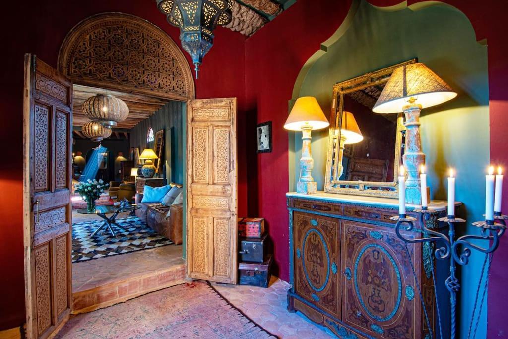 Aux Portes De Marrakech Villa Arts & Deco Avec Piscine Маракеш Екстериор снимка